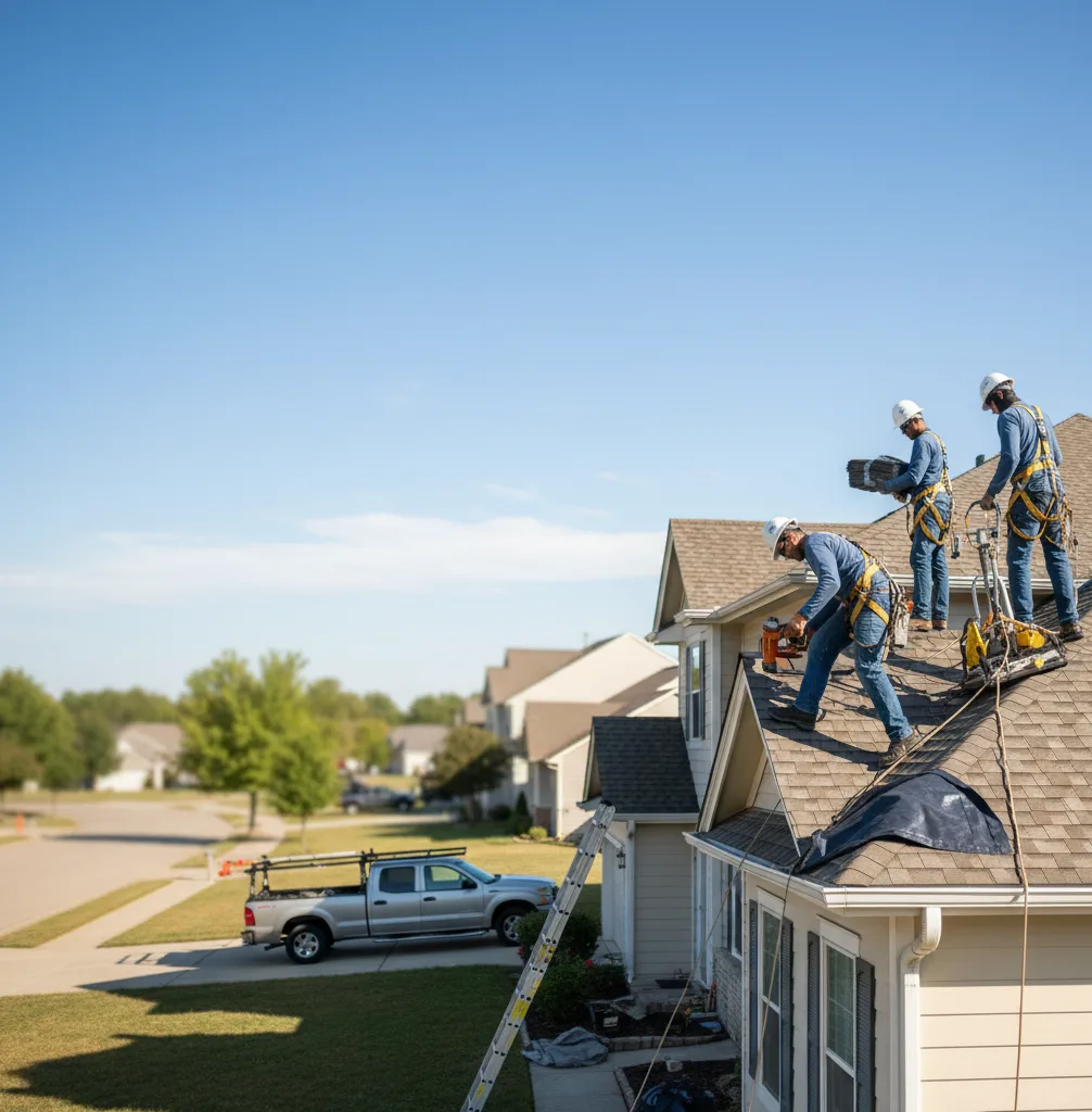 Emergency Roof Repair in Elkins, AR
